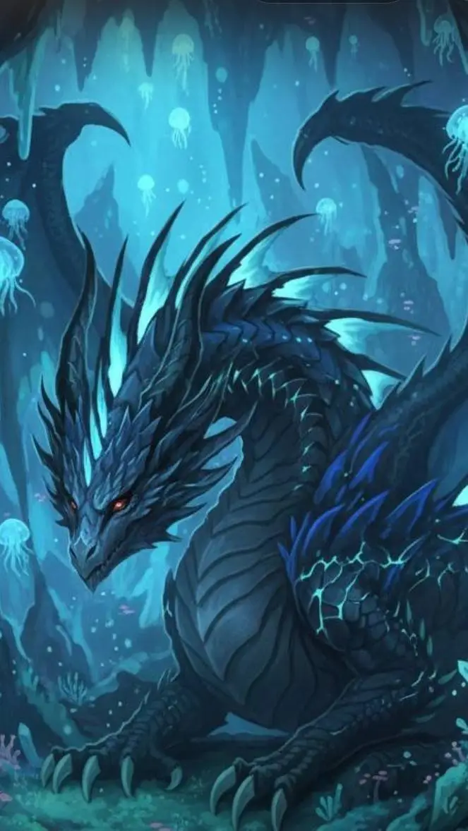 ai character: aqua background