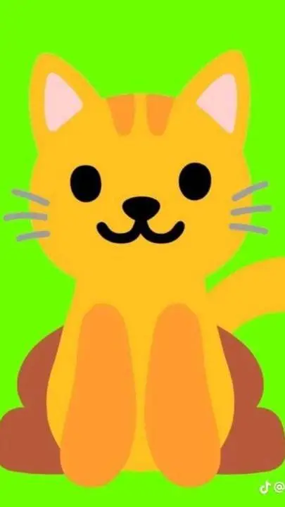 ai character: Orangey background
