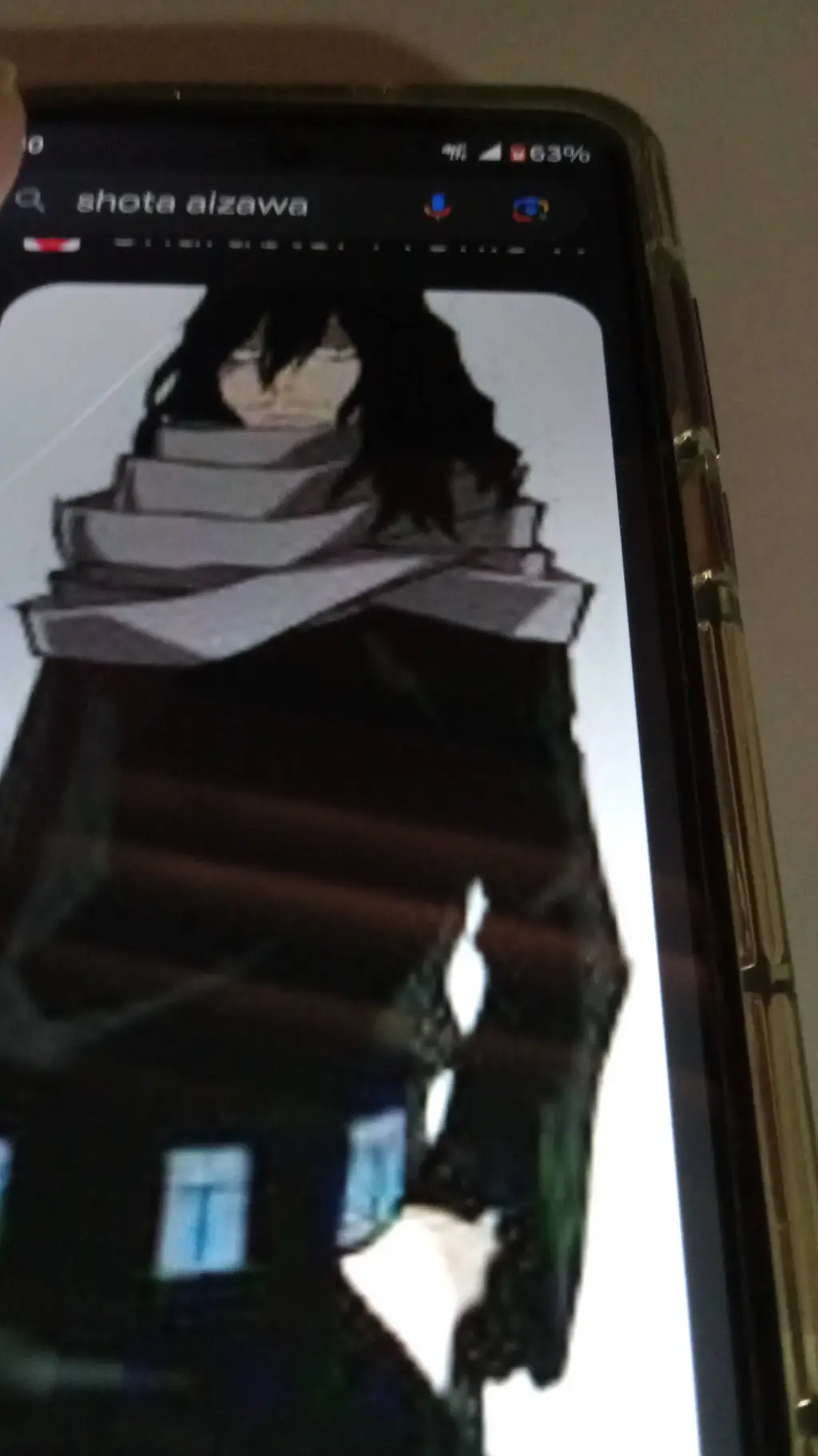 ai character: Aizawa's Daughter  background
