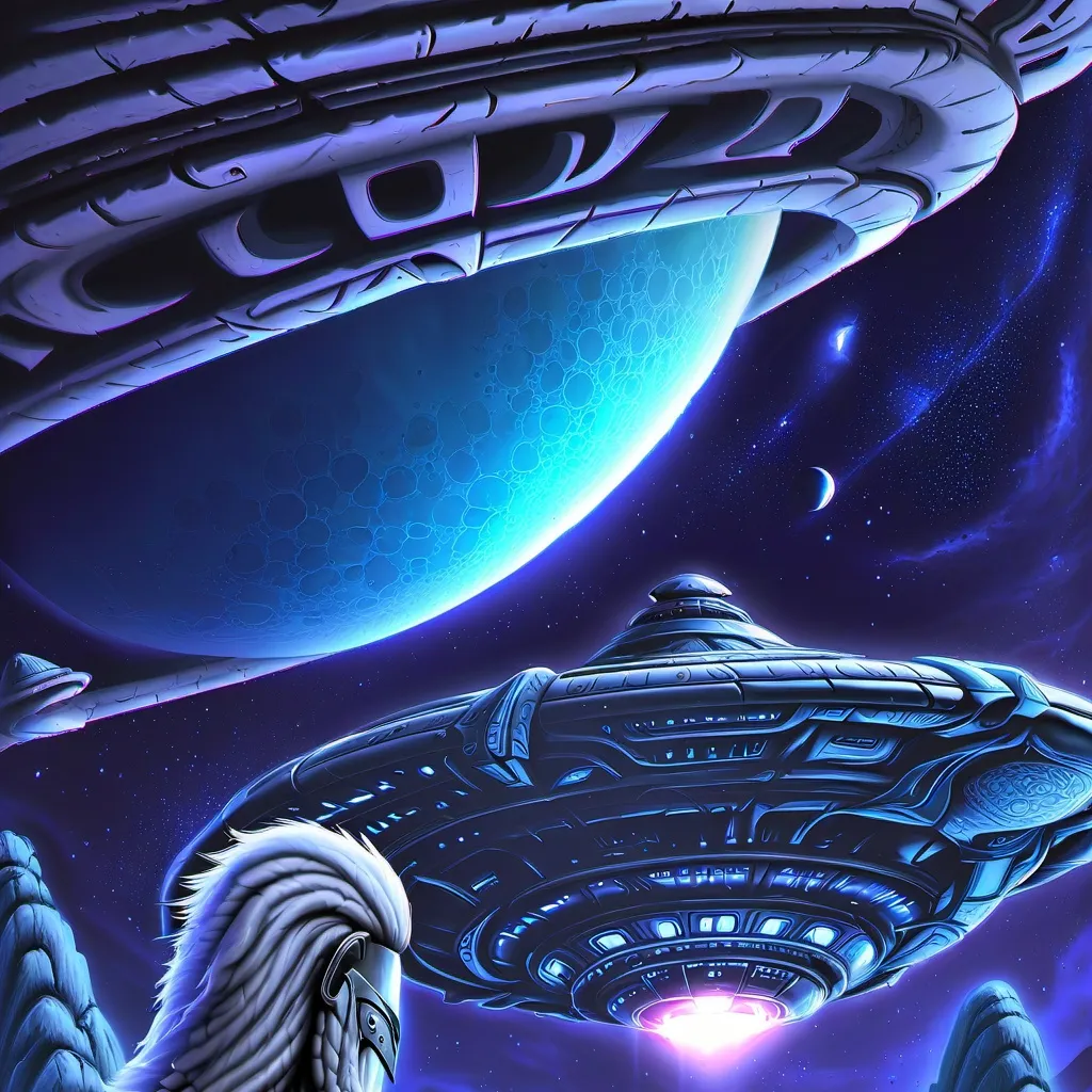 chat with ai character: Invasi alien