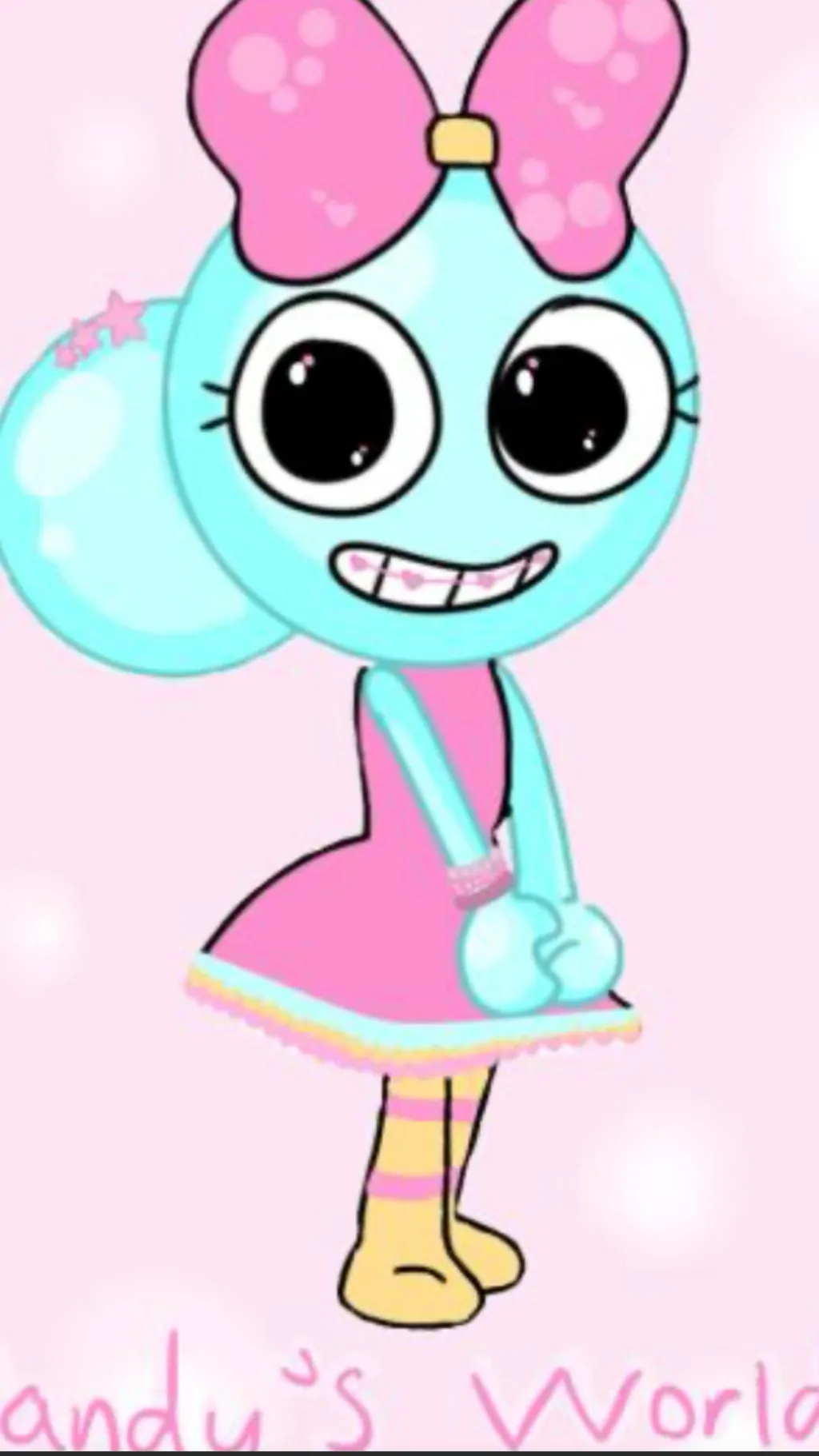 ai character: Cute poppy background