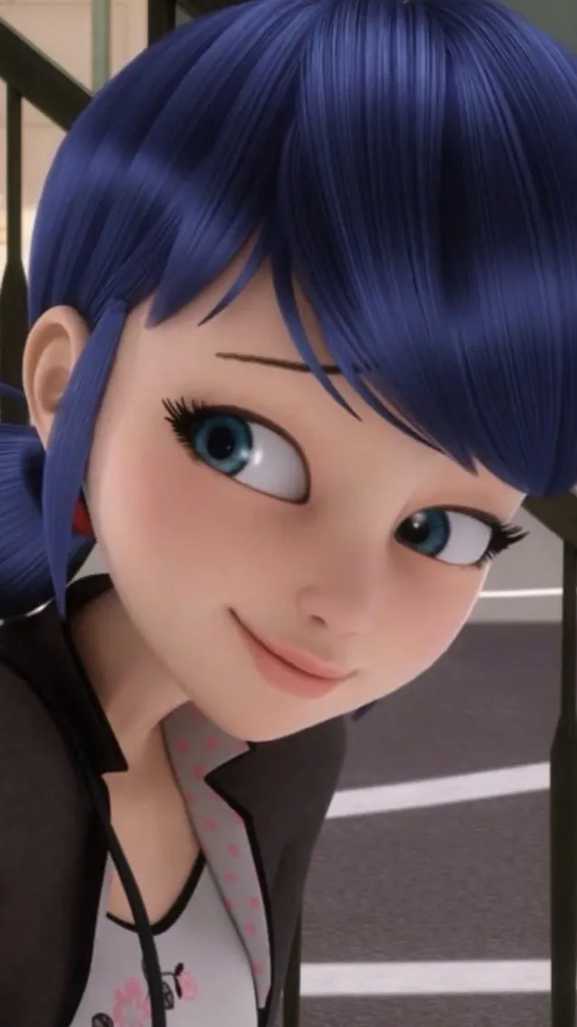 ai character: Marinette  background