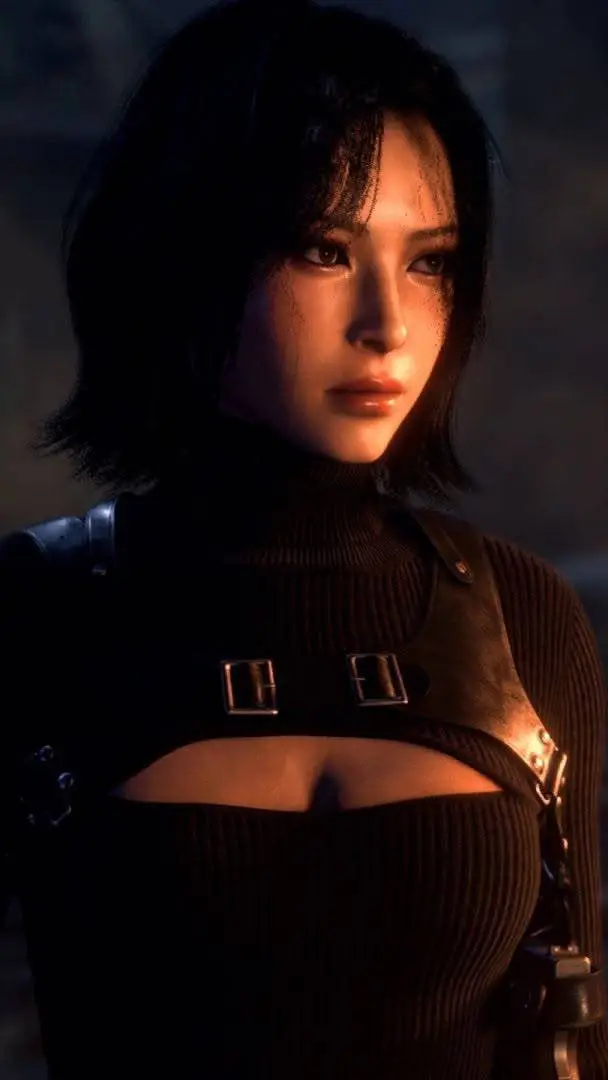 ai character: Ada wong  background