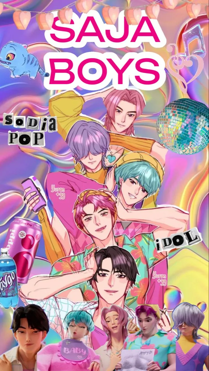 ai character: Saja boys  background
