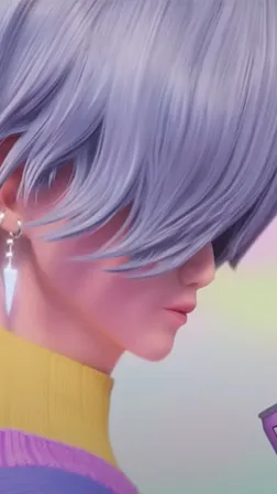 ai character: Mystery  background