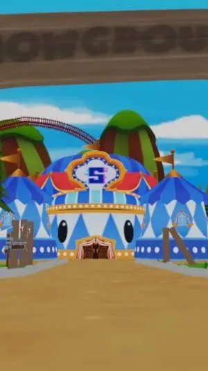 ai character: The Showgrounds background