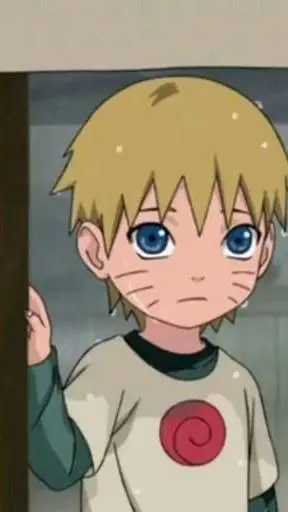 ai character: baby naruto background