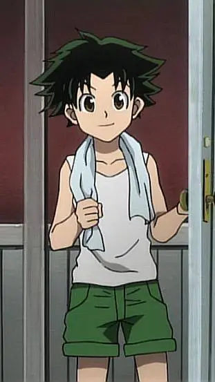 ai character: Gon  background