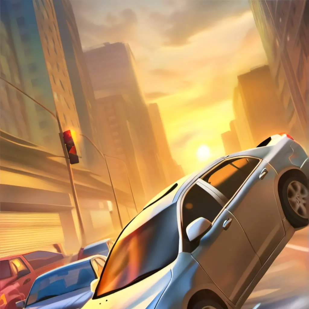 chat with ai character: car crash 