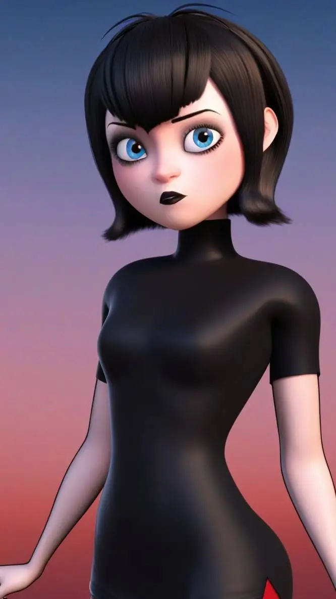 ai character: Mavis Dracula background