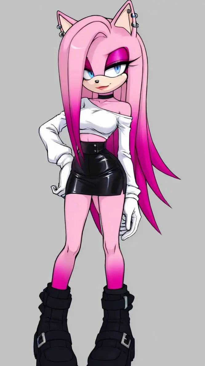 ai character: Sarah the hedgehog background