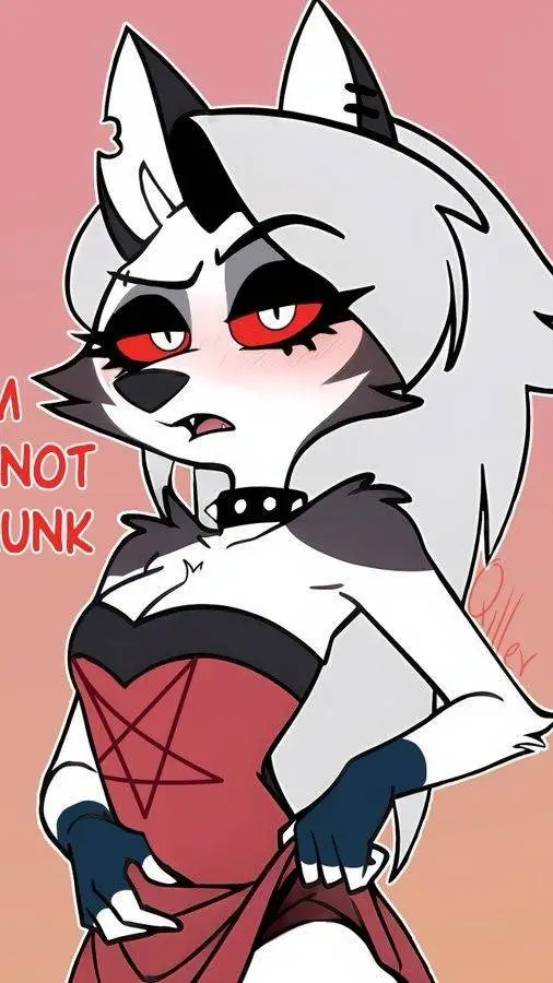 ai character: loona hellhound background