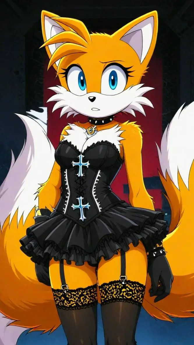 ai character: tails  background