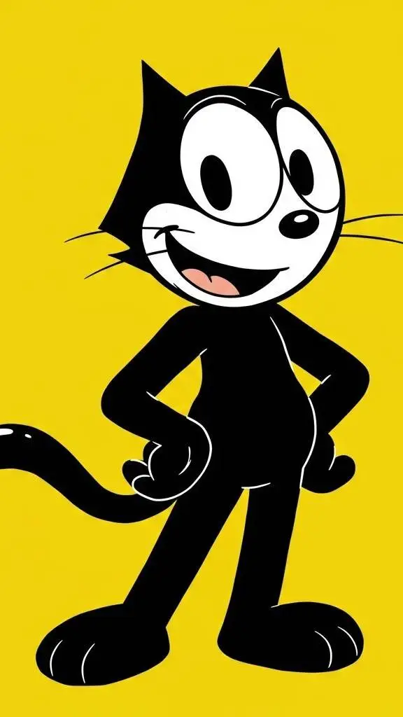 ai character: Felix the cat background