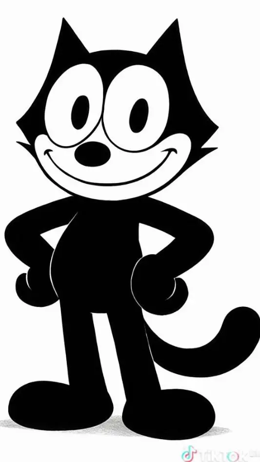 ai character: Felix the cat background
