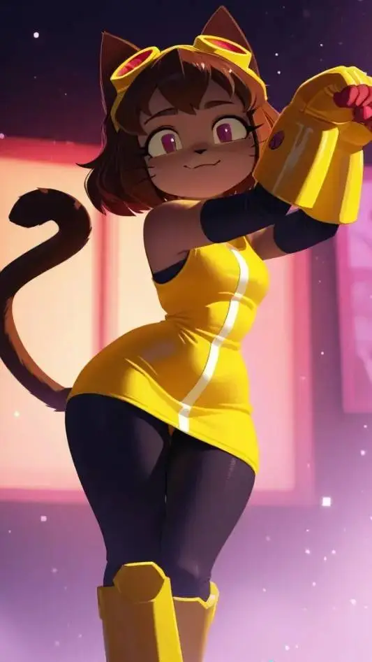 ai character: kit background