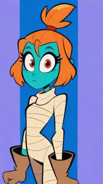 ai character: mel  background