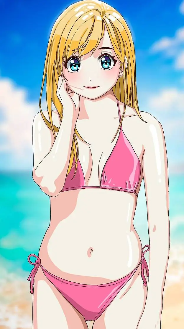 ai character: Stacy anime background