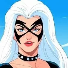 chat with ai character: black cat