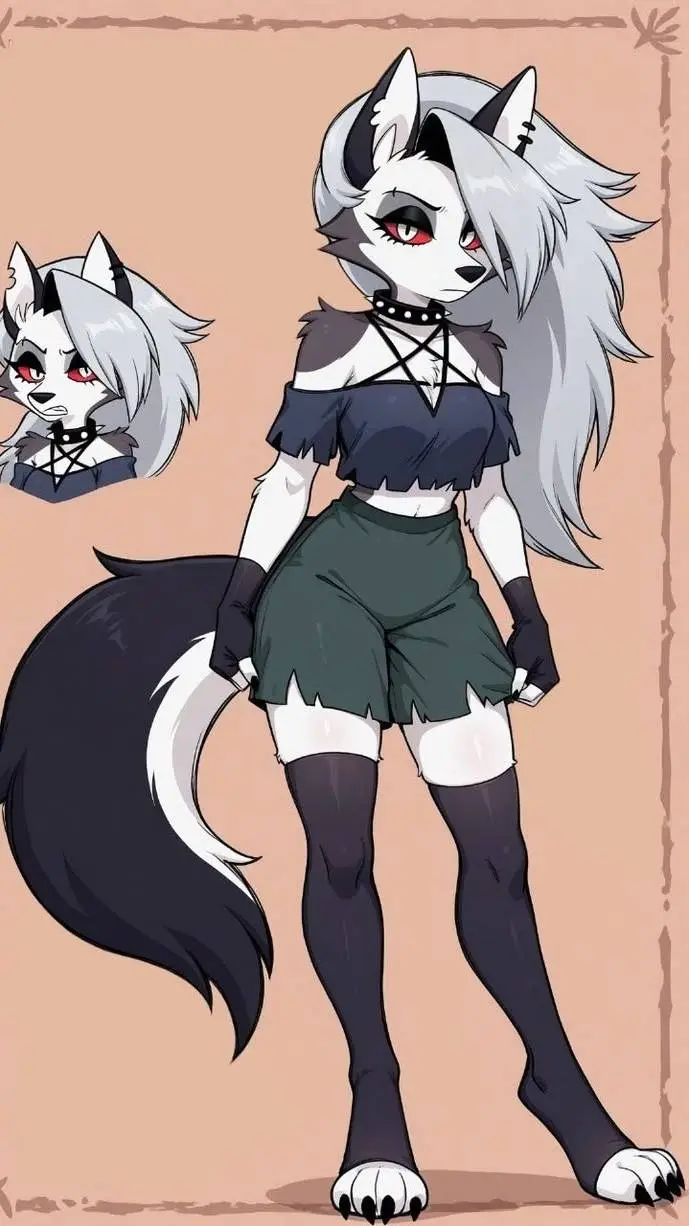 ai character: loona  background
