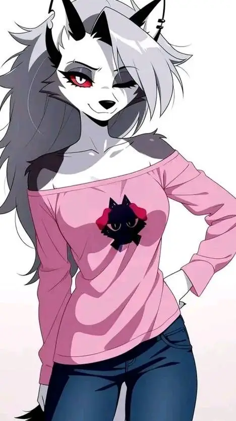 ai character: Loona  background