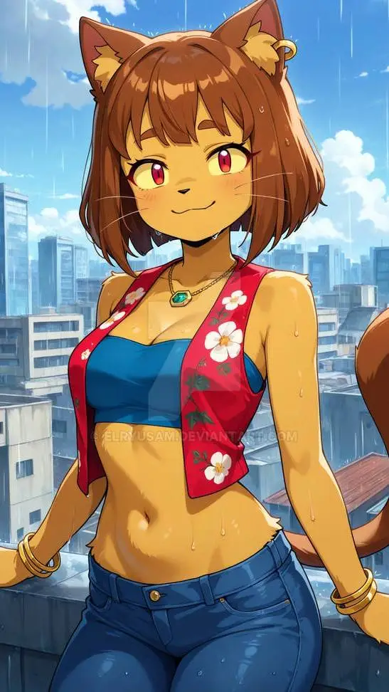 ai character: kit background
