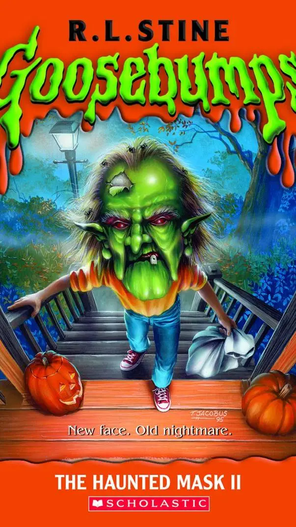 ai character: haunted mask 2 background