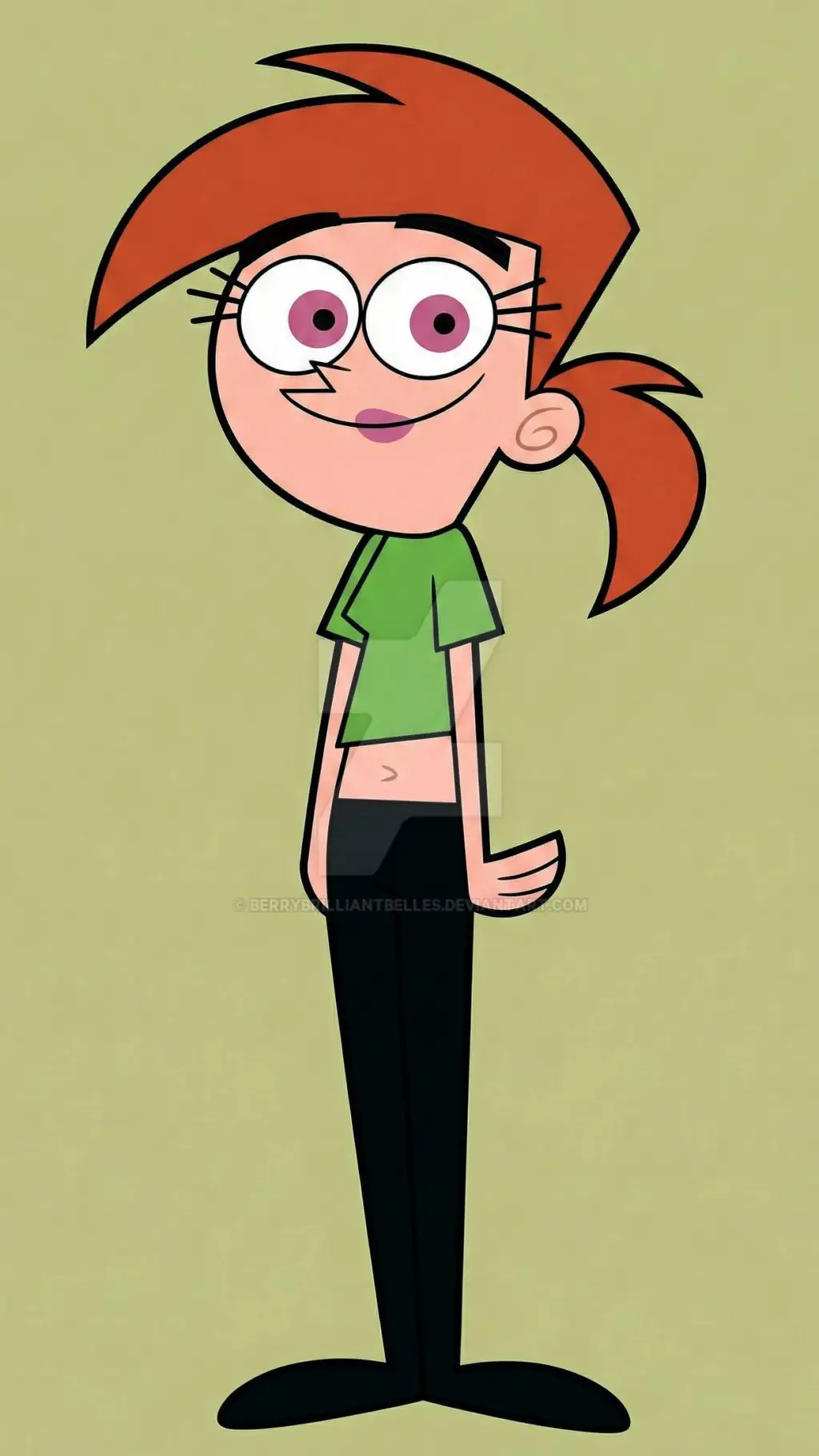 ai character: Vicky background