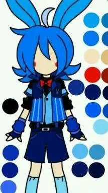 ai character: 💙🐰ᏰᎧᏁᏰᎧᏁ🐰💙 background