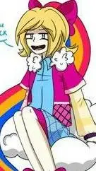 ai character: 💗💛💙🌈𝐀𝐃𝐅𝐖🌈💙💛💗 background