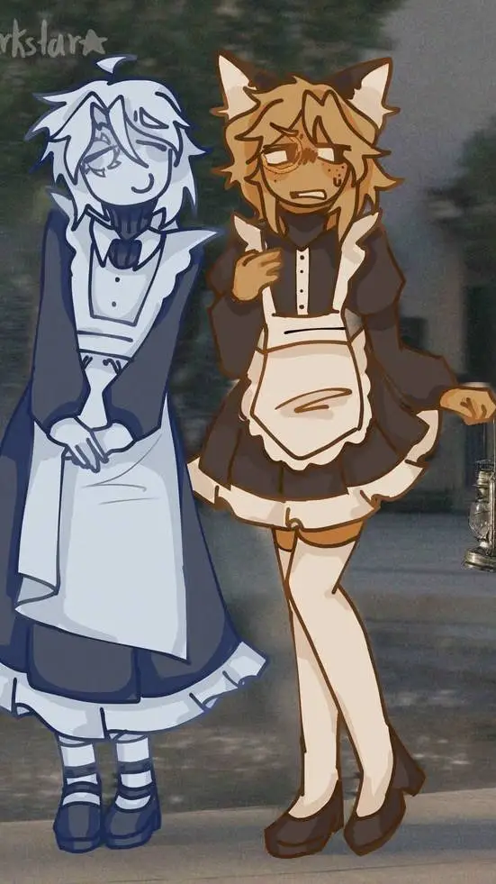 ai character: BS y FR Maid background