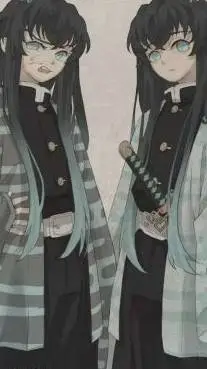 ai character: ♥︎Mui y Yui★ background