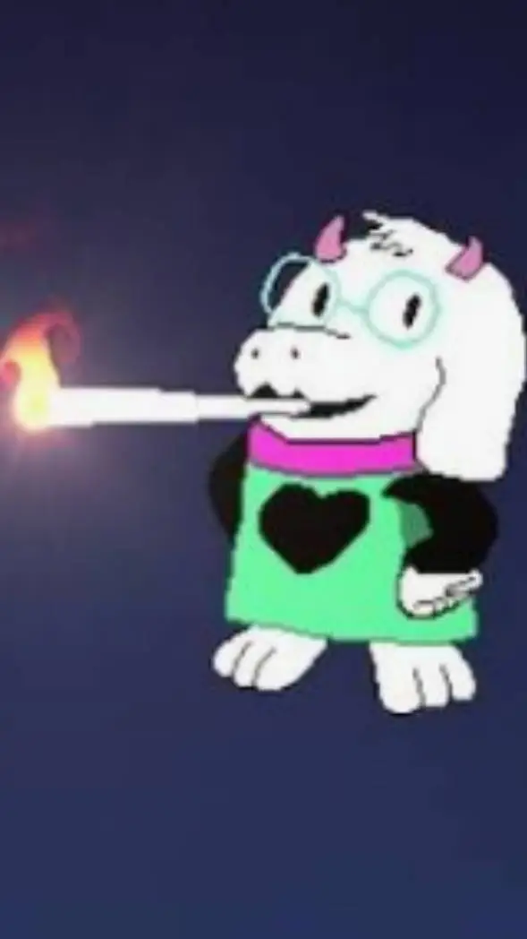 ai character: Ralsei2  background