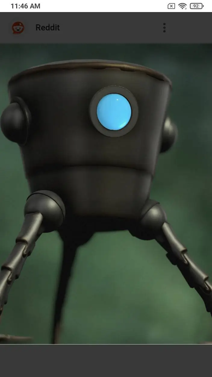 ai character: omnidroid vx3 background