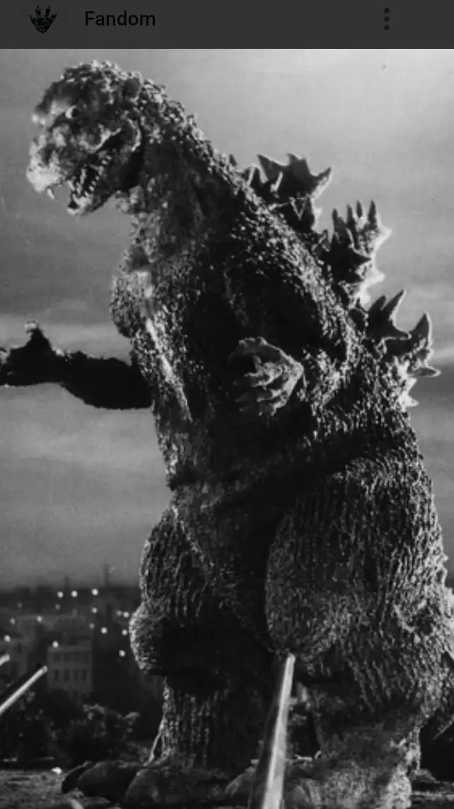 ai character: gojira background