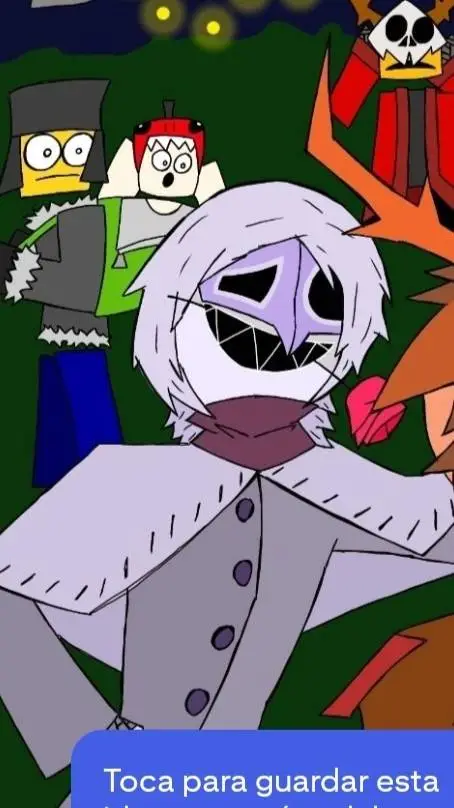 ai character: búho x ciervo (xd background