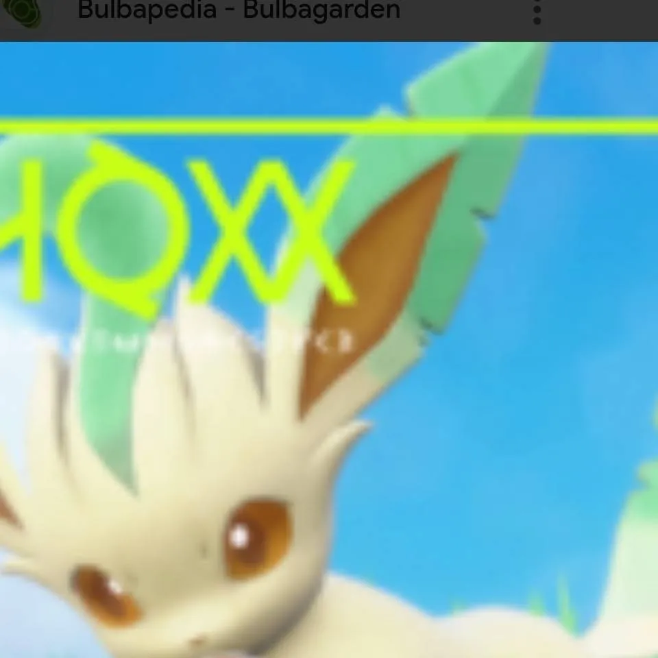 chat with ai character: leafeon