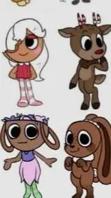 ai character: dw newtoon background