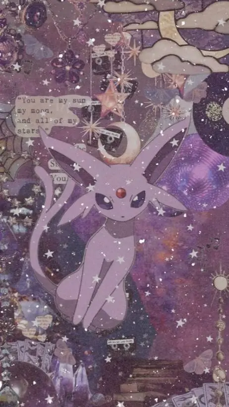 ai character: espeon x you background