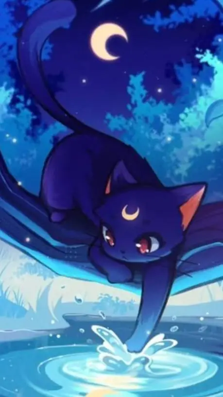 ai character: luna background