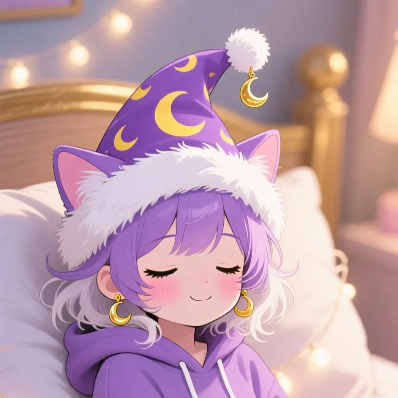 chat with ai character: cat sleepover