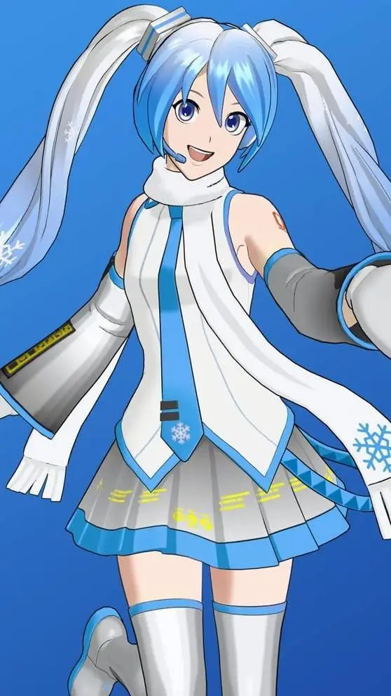 ai character: 𝚜𝚗𝚘𝚠 𝚖𝚒𝚔𝚞 background