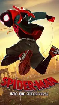 ai character: espider-verse background