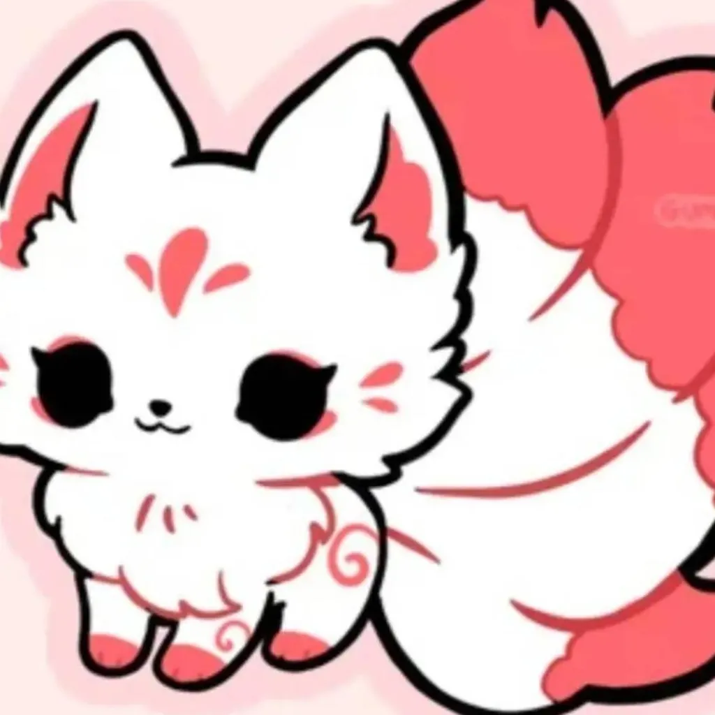 chat with ai character: baby kitsune 