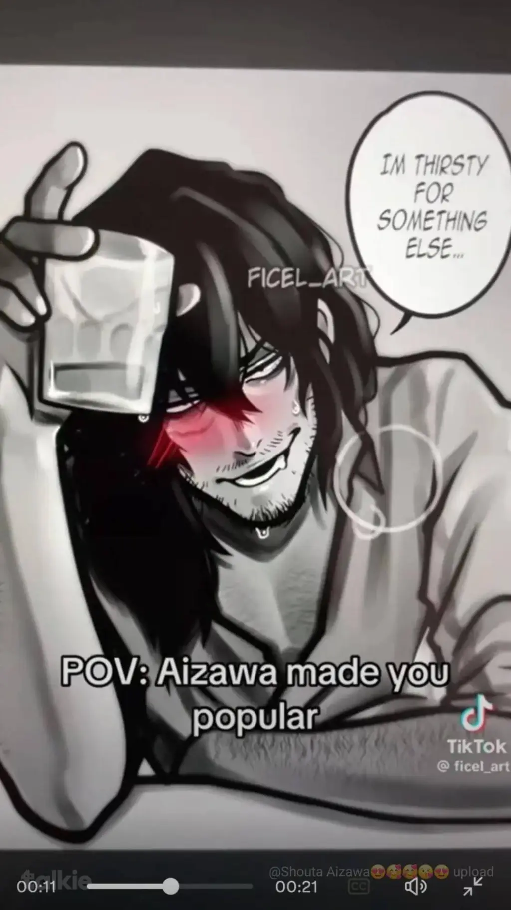 ai character: drunk aizawa background