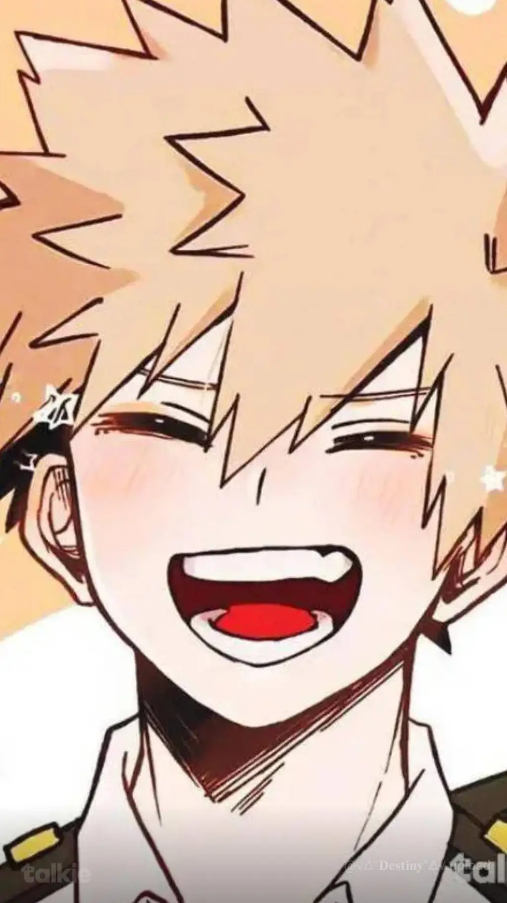 ai character: femboy bakugo background