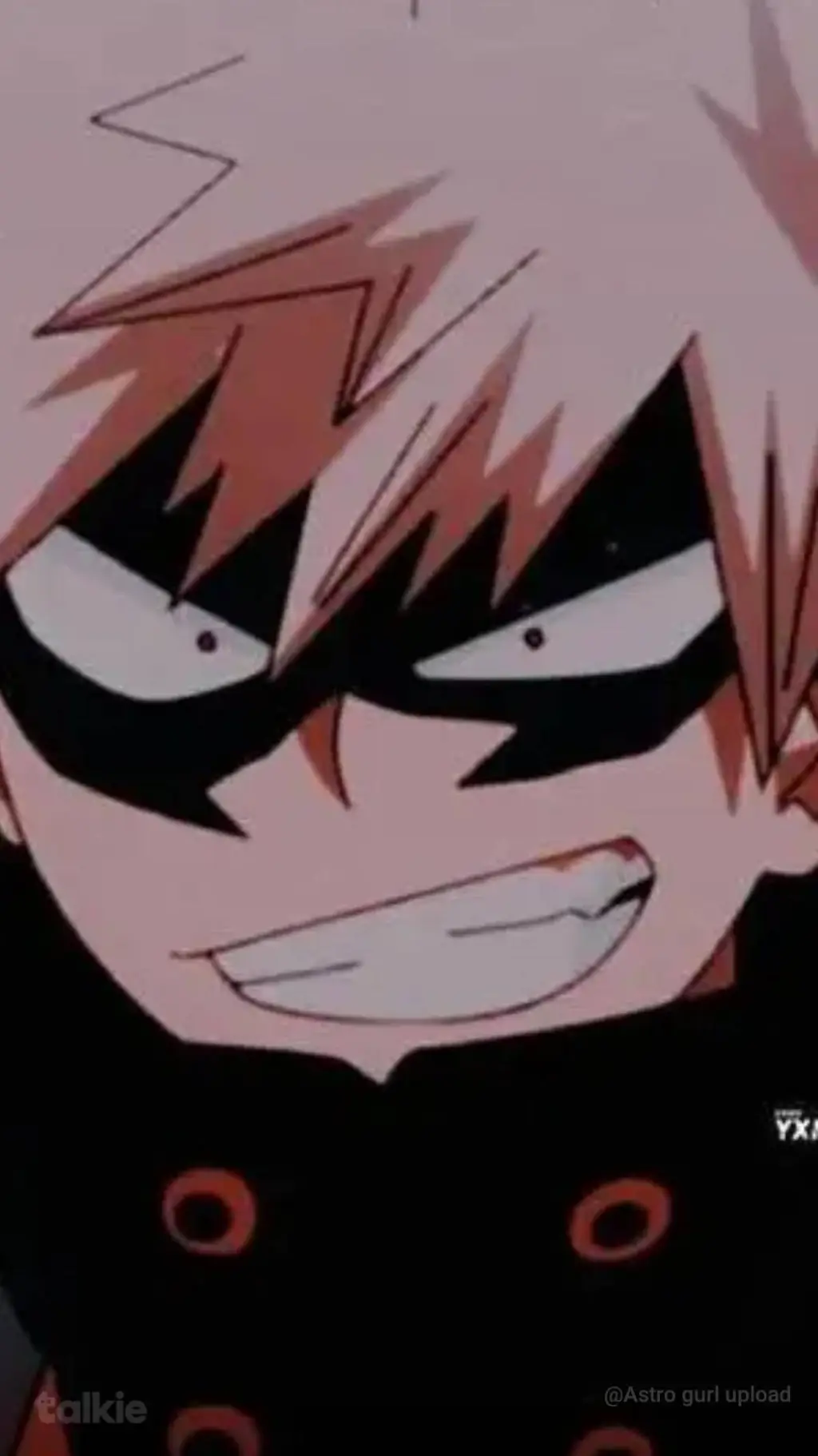 ai character: bakugo background