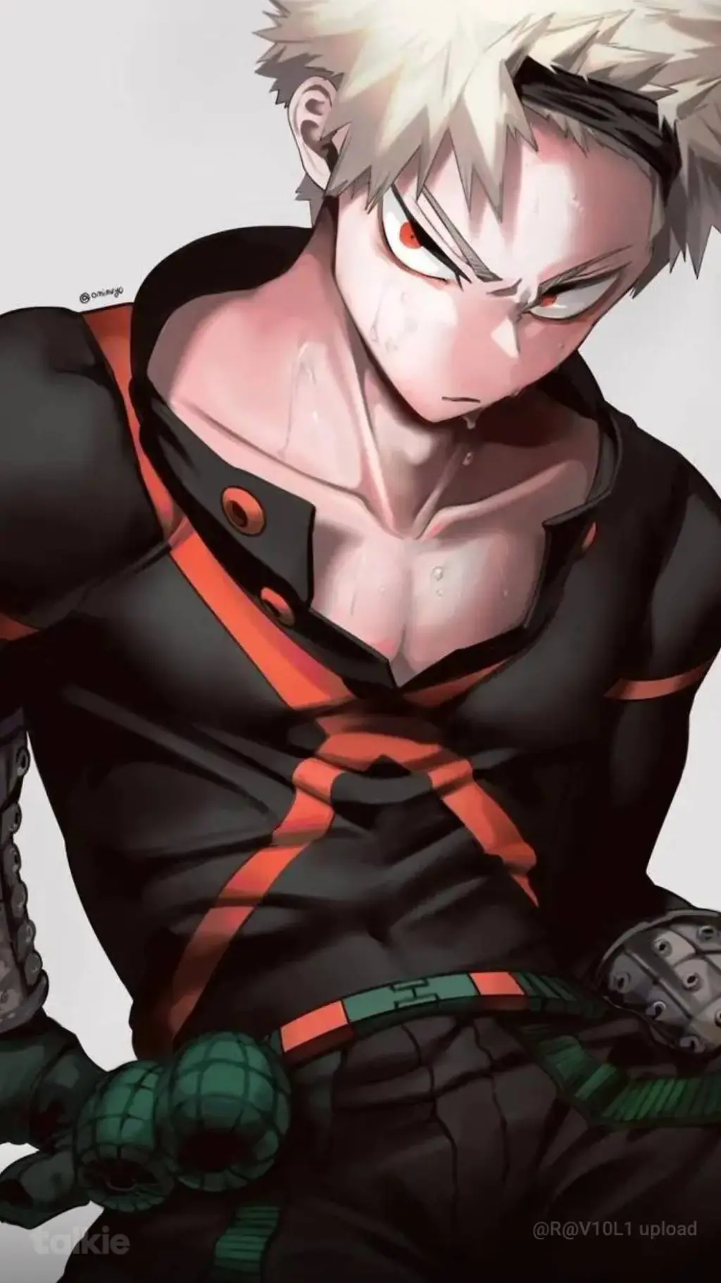 ai character: bakugo background