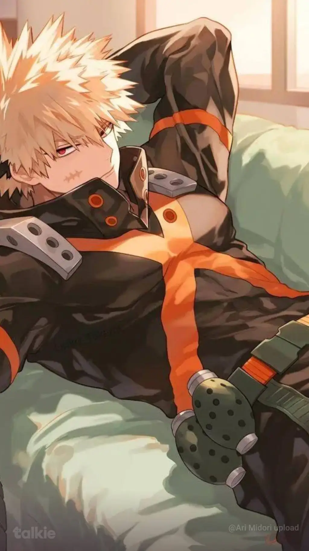 ai character: bakugo background