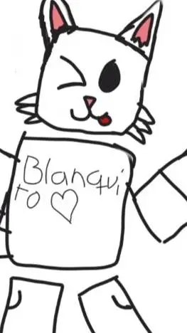 ai character: 🤍Blanquito🤍  background
